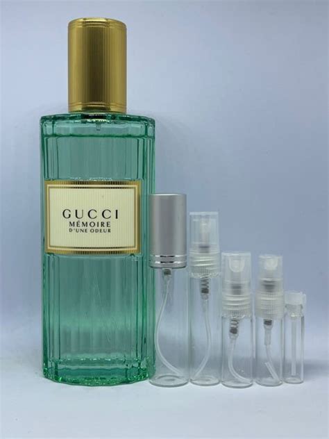 gucci memoire sample|gucci unisex.